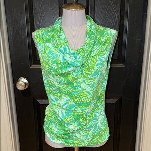 Lily Pulitzer Cowl Neck Tank Sz. M